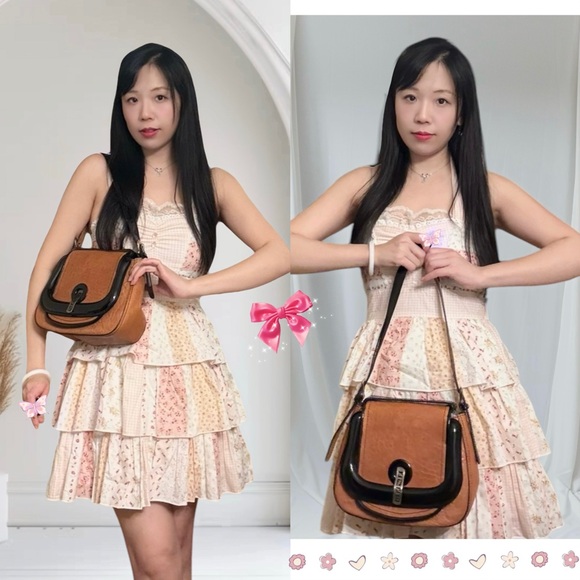 Auth🌷Fendi🌷 Zucca Shoulder Bag Nappa B Bis Patent Trim Pochette/Flap Bag⚡️ - Picture 3 of 16